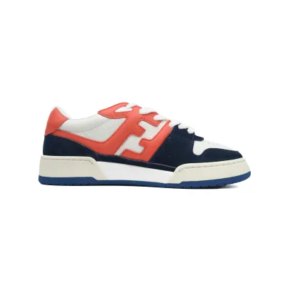 EM Sneakers Fendi Match Navy Red Suede (Women's) 02