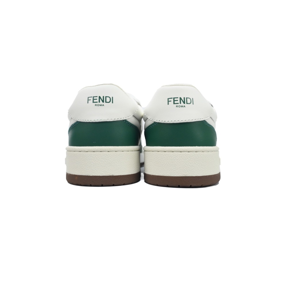 EM Sneakers Fendi Match White Green