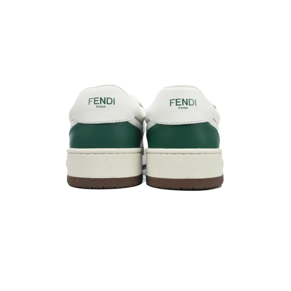 EM Sneakers Fendi Match White Green