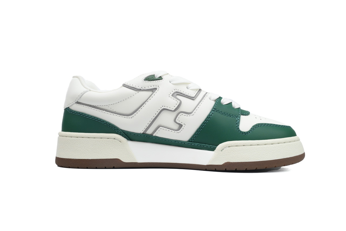 EM Sneakers Fendi Match White Green