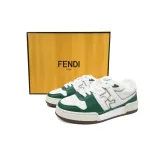 EM Sneakers Fendi Match White Green
