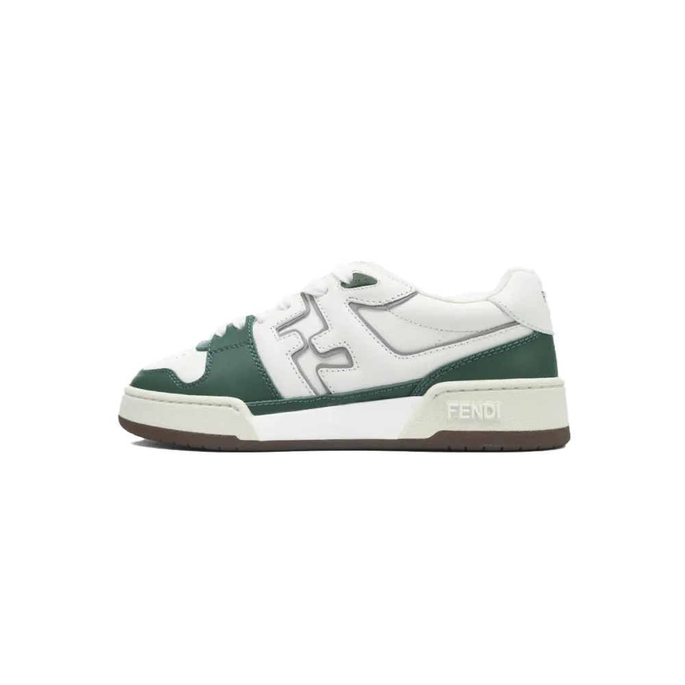 EM Sneakers Fendi Match White Green