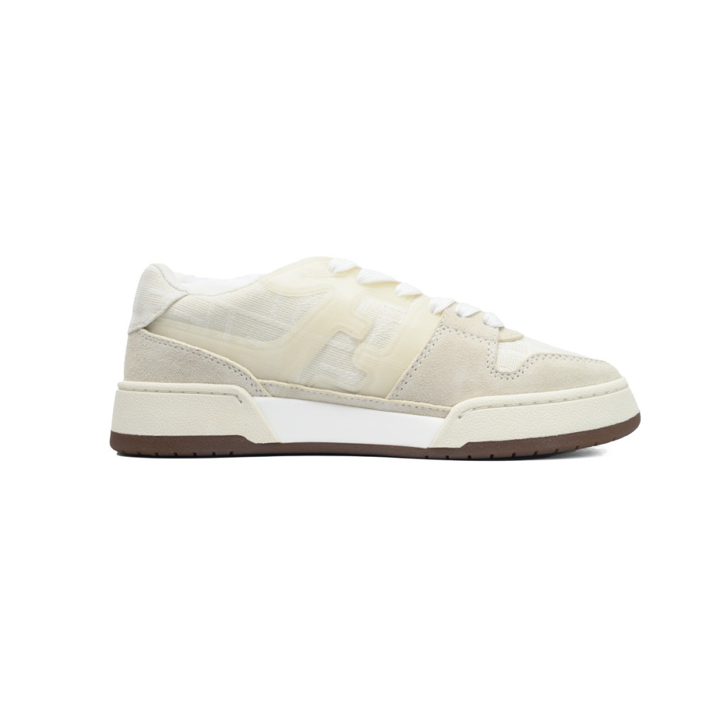 EM Sneakers Fendi Match White Ivory Dove Grey