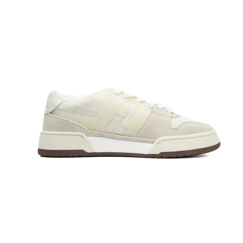 EM Sneakers Fendi Match White Ivory Dove Grey