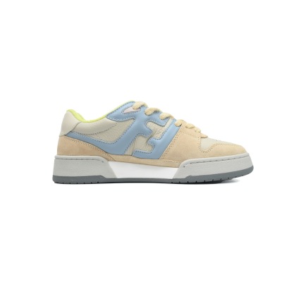 EM Sneakers Fendi Match Yellow Suede 02