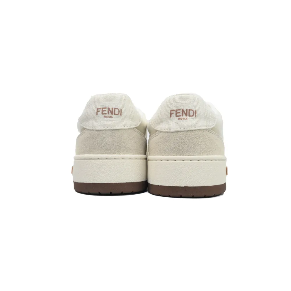 EM Sneakers Fendi Match Yellow Suede