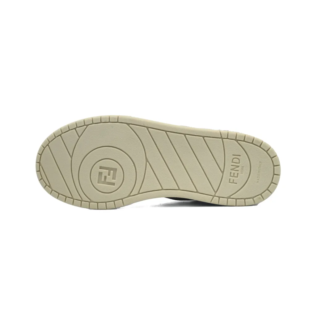 EM Snekers Fendi Match Black White Brown 