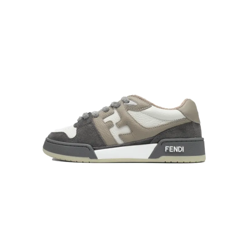 EM Snekers Fendi Match Black White Brown 