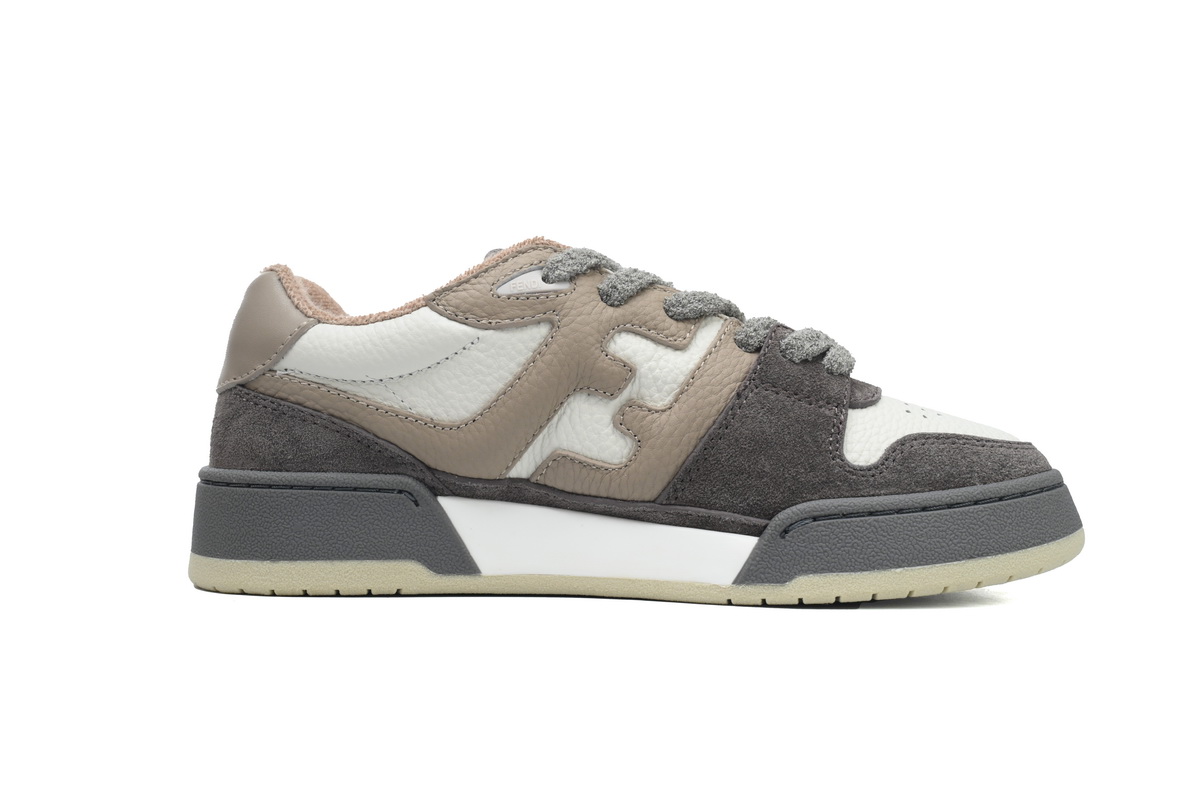 EM Snekers Fendi Match Black White Brown 