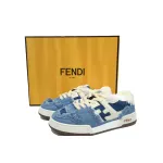 EM Sneakers Fendi Match Blue Jeans