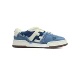 EM Sneakers Fendi Match Blue Jeans
