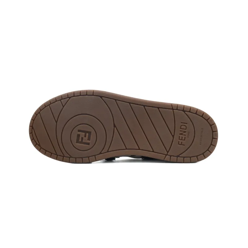 EM Sneakers Fendi Match Green Jeans
