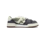 EM Sneakers Fendi Match Green Jeans