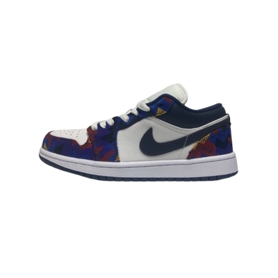 EM Sneakers Jordan 1 Low Nothing But Net 01