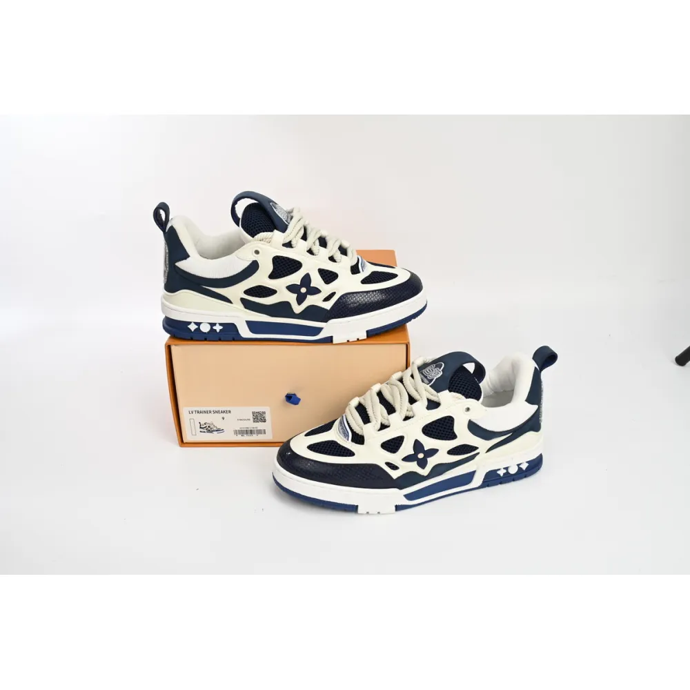 EM Sneakers Louis Vuitton Skate Trainer Marine