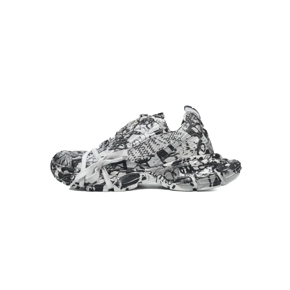 EM Sneakers Balenciaga 3XL Luminous White Graffiti