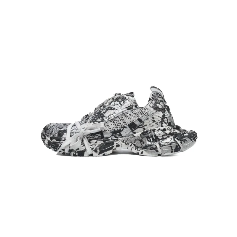 EM Sneakers Balenciaga 3XL Luminous White Graffiti