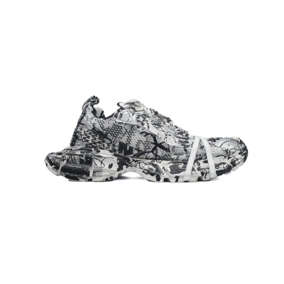 EM Sneakers Balenciaga 3XL Luminous White Graffiti 02