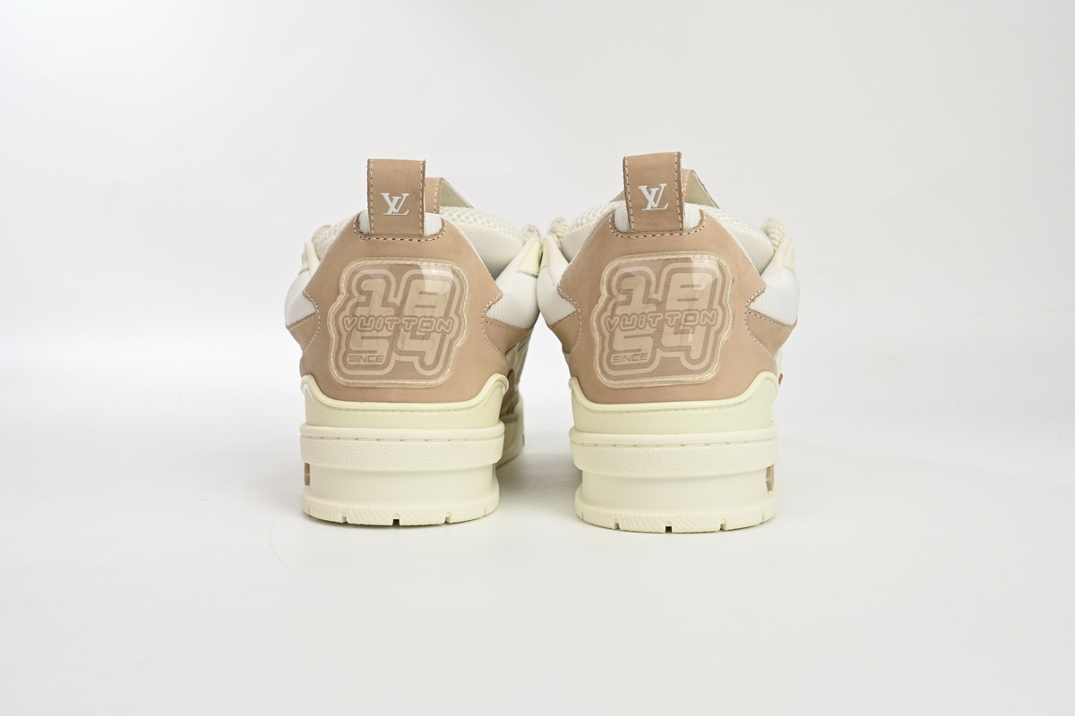 EM Sneakers Louis Vuitton LV Skate Sneaker Beige White