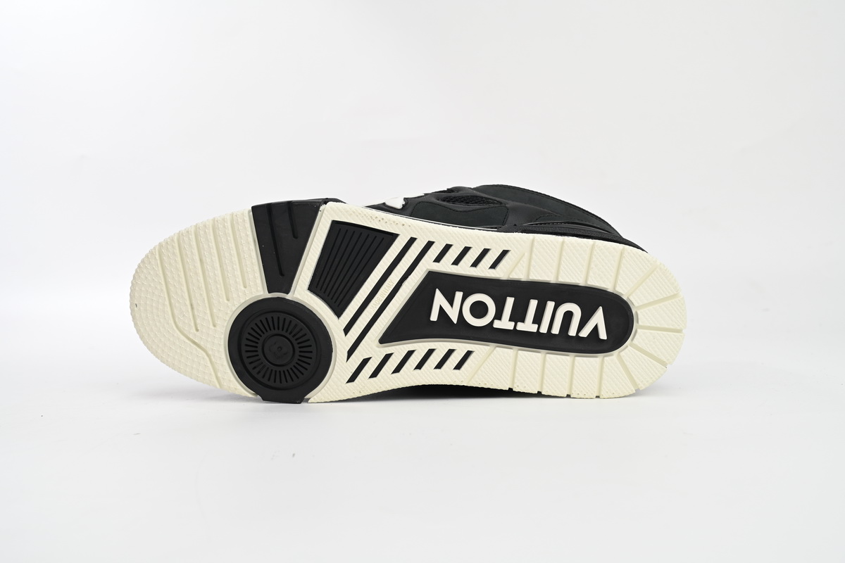 EM Sneakers Louis Vuitton LV Skate Sneaker Black White