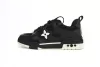 EM Sneakers Louis Vuitton LV Skate Sneaker Black White