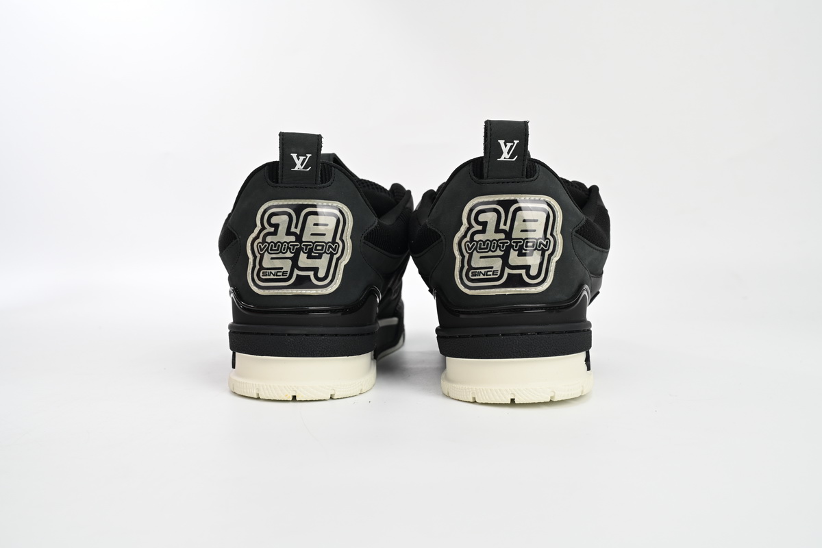 EM Sneakers Louis Vuitton LV Skate Sneaker Black White