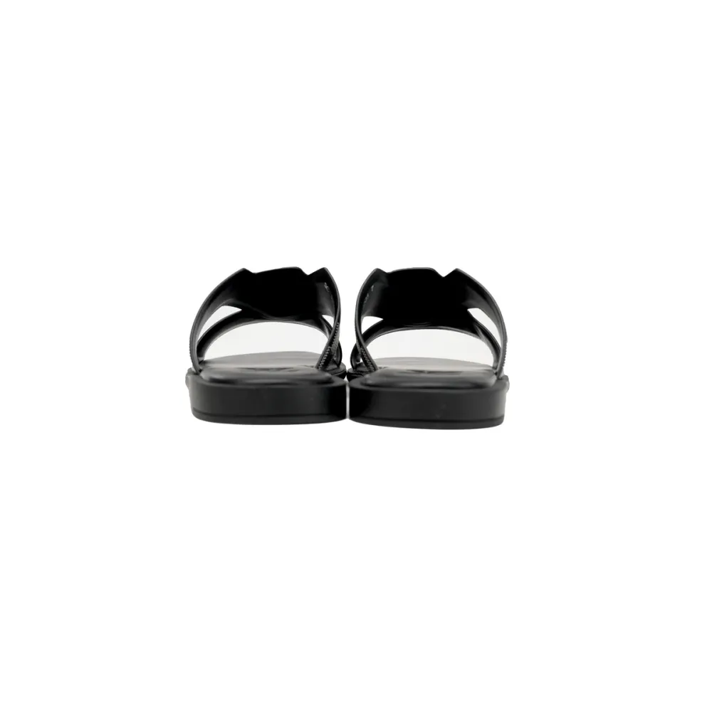 EM Sneakers Louis Vuitton Sandals Black And White Checkerboard