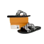 EM Sneakers Louis Vuitton Sandals Black And White Checkerboard