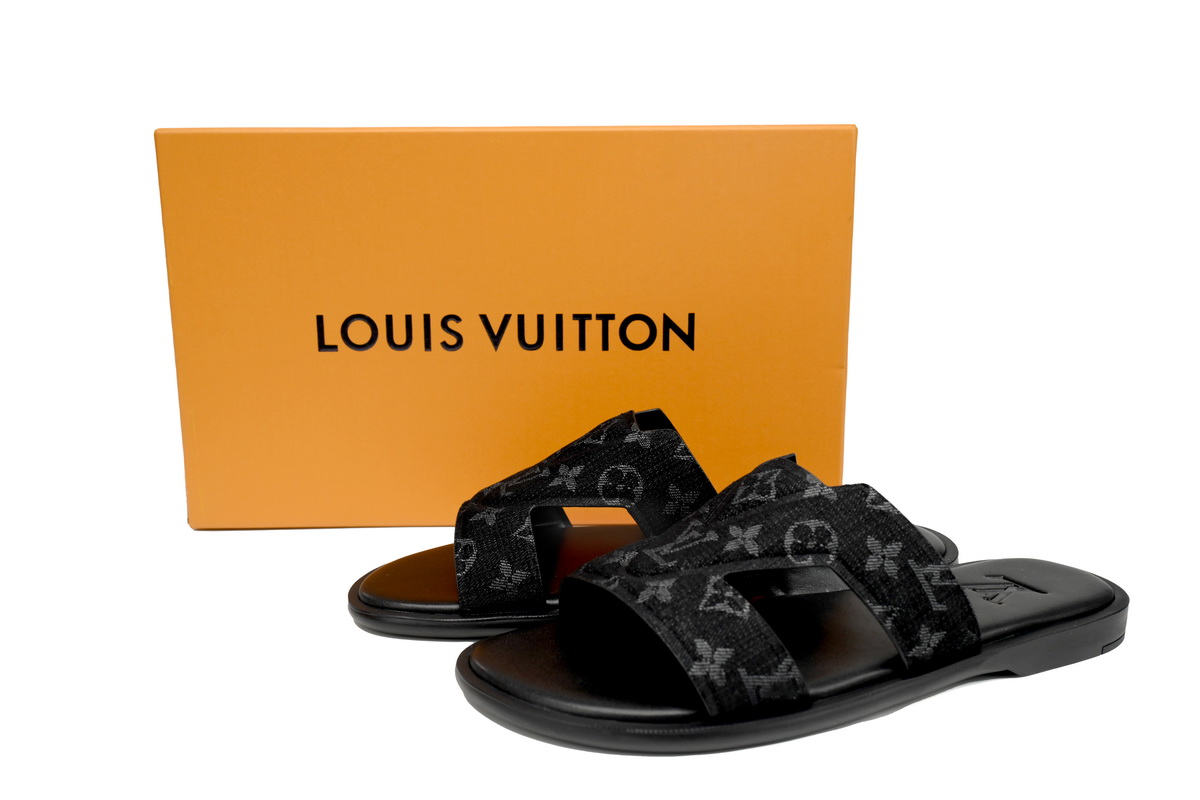 EM Sneakers Louis Vuitton Oasis Mules Black Cloth
