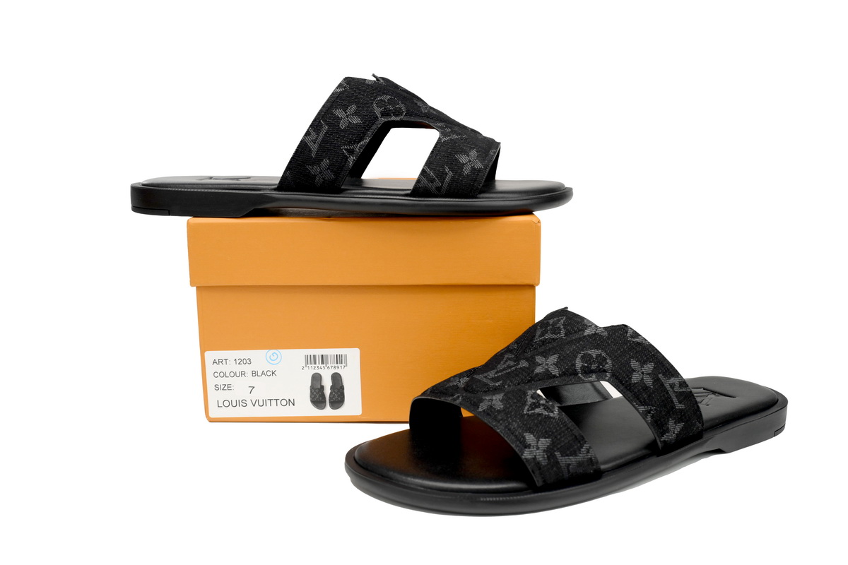 EM Sneakers Louis Vuitton Oasis Mules Black Cloth