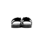 EM Sneakers Louis Vuitton Sandals Black Leather Surface