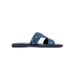 EM Sneakers Louis Vuitton Sandals Blue Cloth