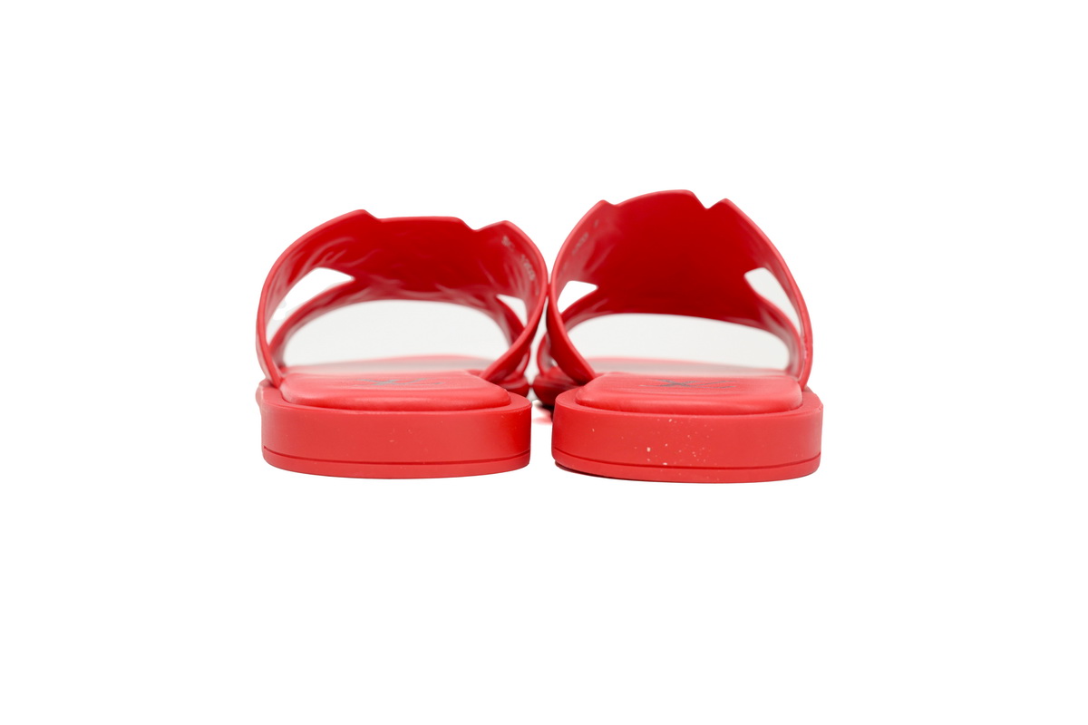 EM Sneakers Louis Vuitton Oasis Mules Red Embossing