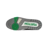 EM Sneakers Louis Vuitton LV Trainer Monogram Strap Black Green