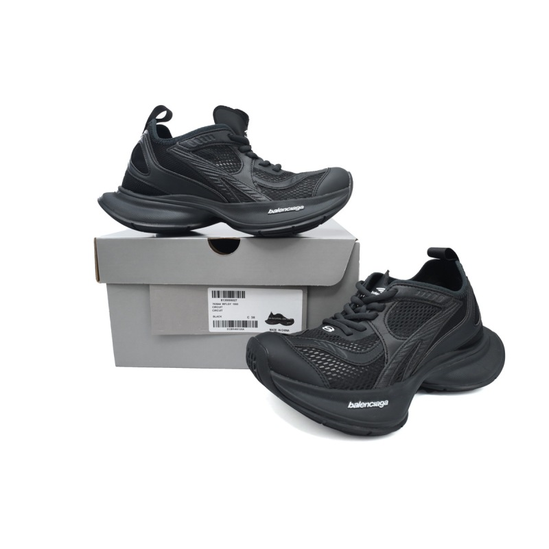 EM Sneakers Balenciaga Circuit Sneaker 'Worn-Out - Black'