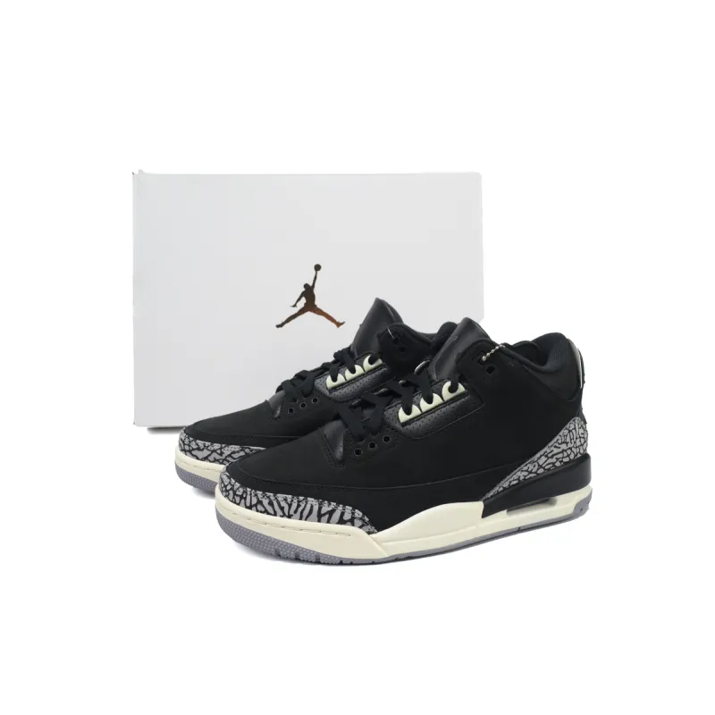 EM Sneakers Jordan 3 Retro Off Noir