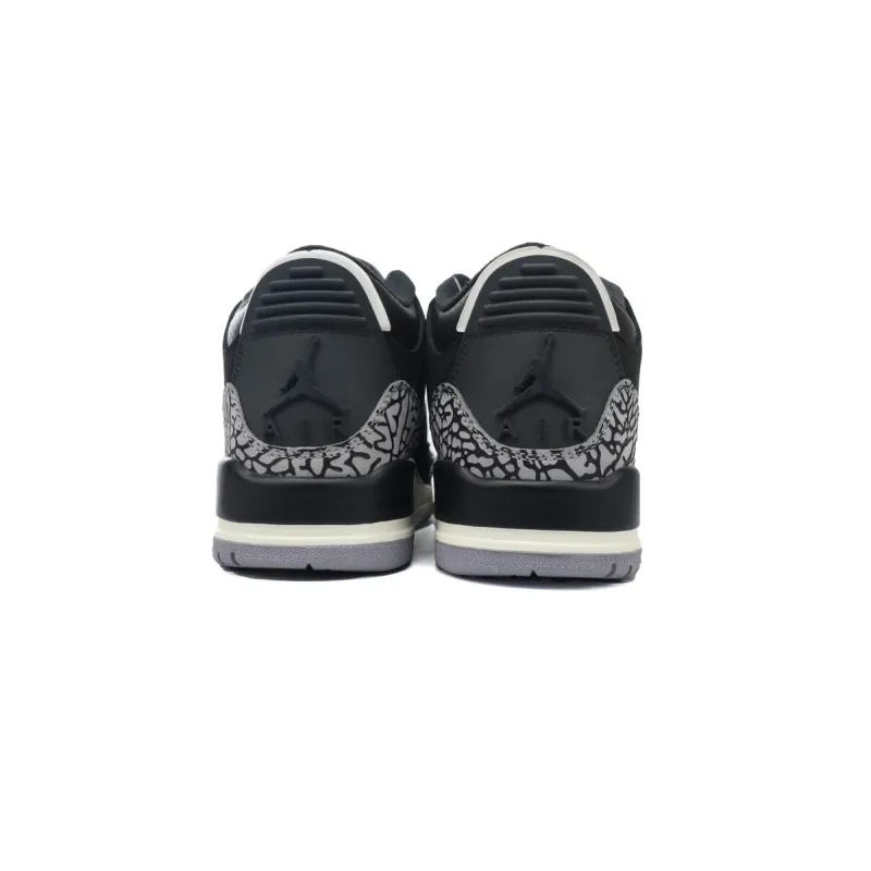 EM Sneakers Jordan 3 Retro Off Noir