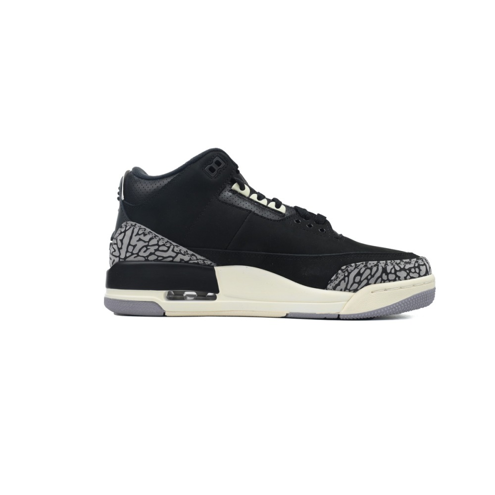 EM Sneakers Jordan 3 Retro Off Noir