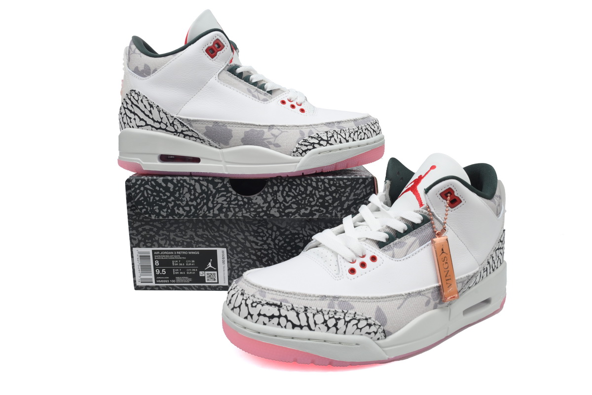 EM Sneakers Jordan 3 Retro Wings