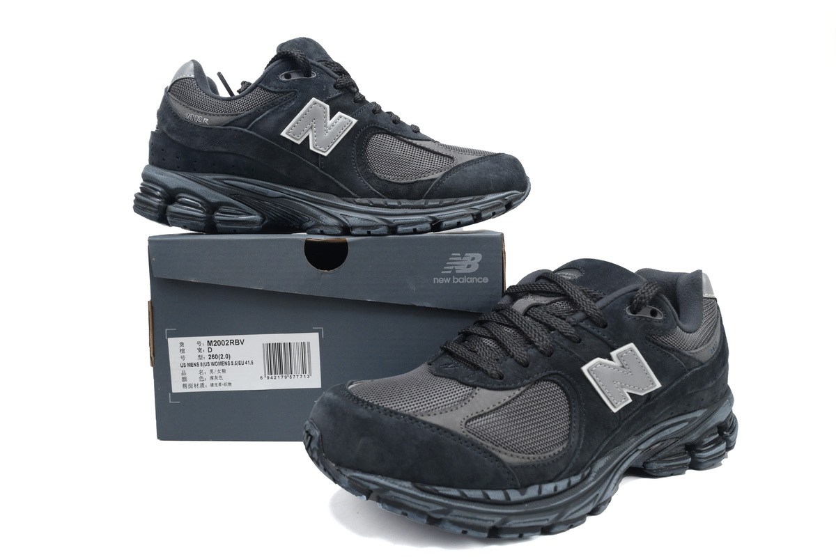 EM Sneakers New Balance 2002R Black Grey