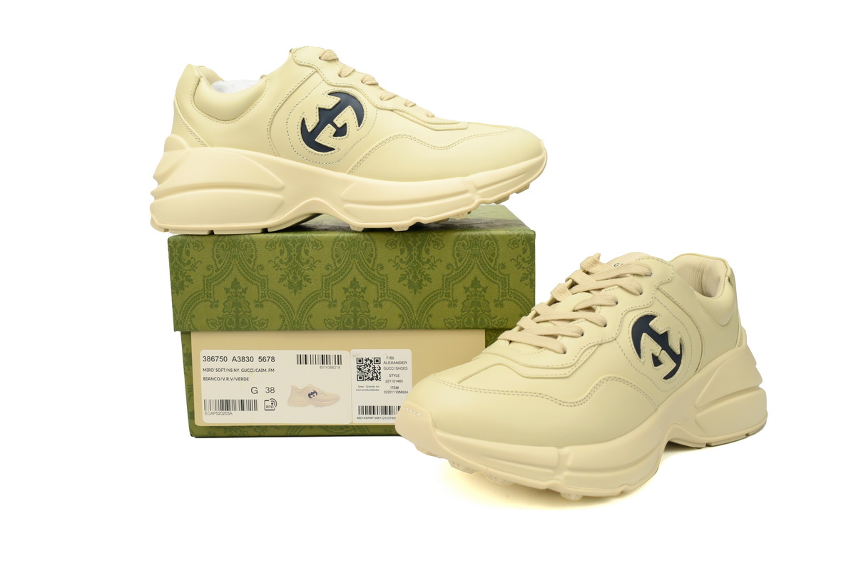 EM Sneakers Gucci Rython Batman White