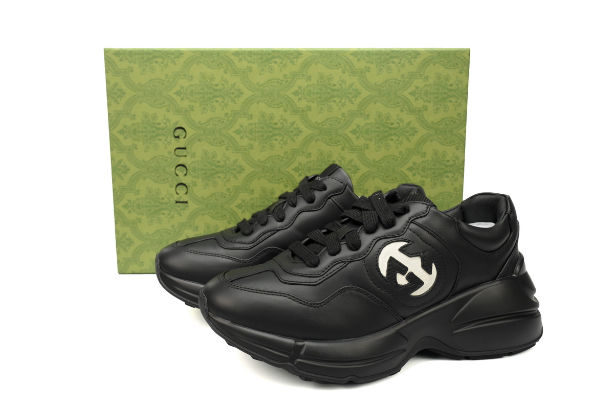 EM Sneakers Gucci Rython Batman Black 