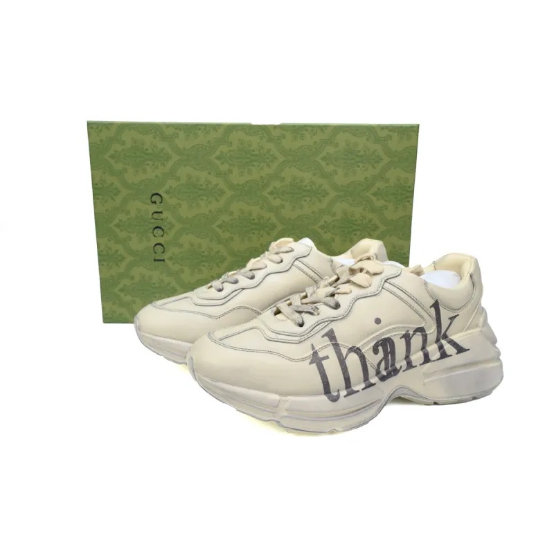 EM Sneakers Gucci Rhyton Think/Thank