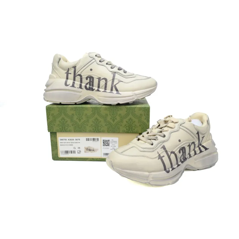 EM Sneakers Gucci Rhyton Think/Thank