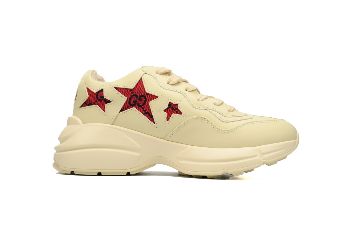 EM Sneakers Gucci Rython Stars Red