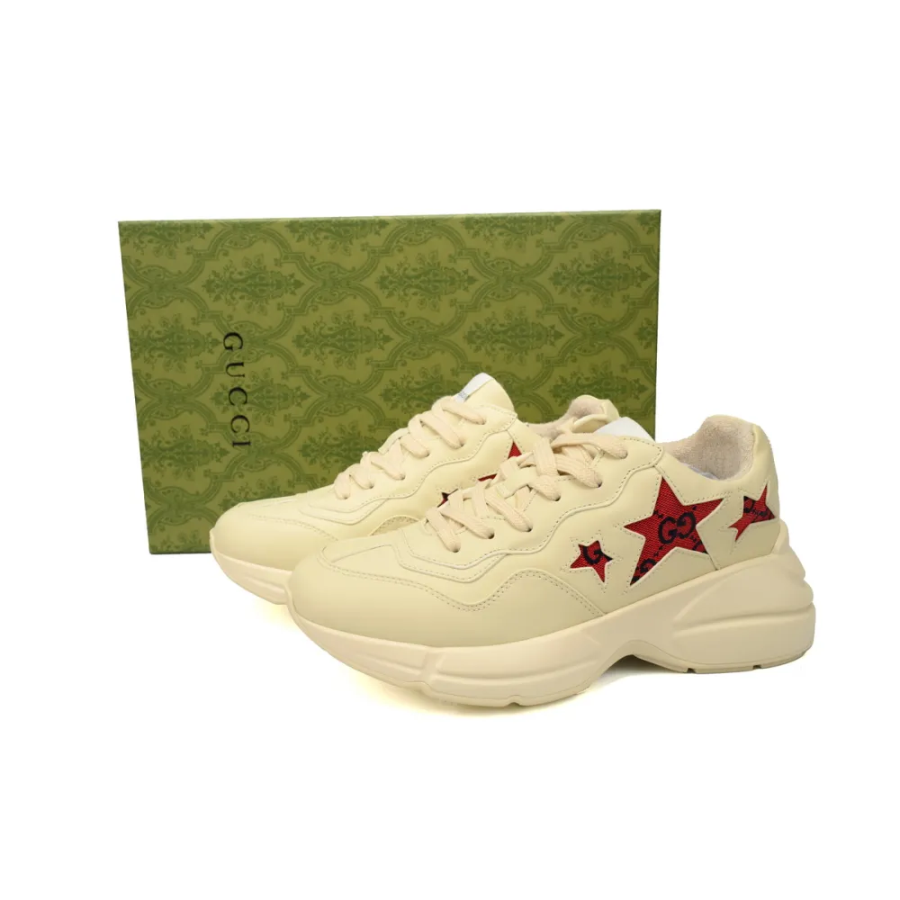 EM Sneakers Gucci Rython Stars Red