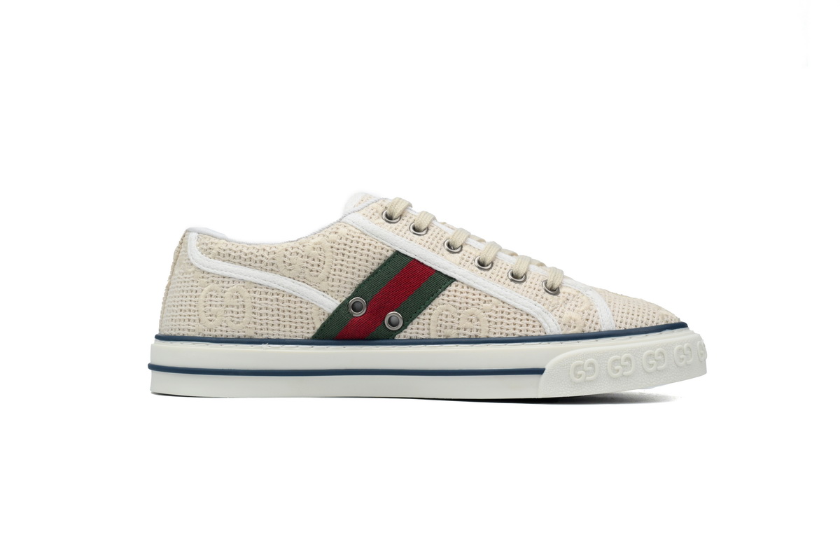 EM Sneakers Gucci Tennis 1977 GG Logo White Multi