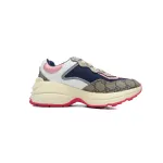 EM Sneakers Gucci Rython Beige Ebony Pink