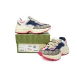EM Sneakers Gucci Rython Beige Ebony Pink