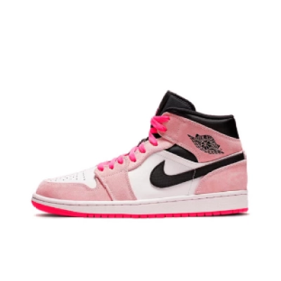 EM Sneakers Jordan 1 Mid Crimson Tint 01